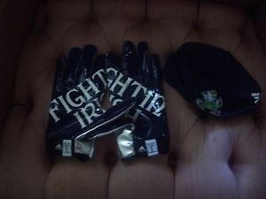 Notre Dame Fighting Irish Adidas Players Gloves Football