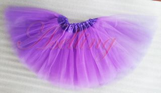 Girls Tutu Ballet Dress Princess Tutus Dance Costume Party Toddler Kids Skirt