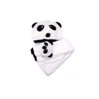 2pcs Toddler Infant Unisex Girl Boy Baby Hat Cap Beanie Scarf Panda Pattern 1 5Y