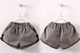 Casual Classic Toddler Girls Checks Tutu Flounced Top Pants Kids Outfits Costume