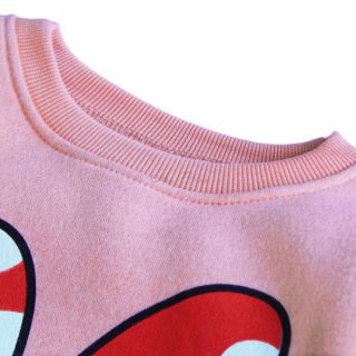 Minnie Mouse 2pcs Girls Kids Outfit Bowknot Warm Top Sweatshirt Skirt Dress 2T 6