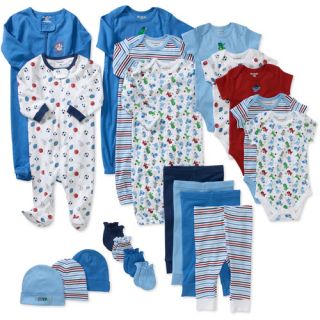 21 Piece Set Baby Infant Boys Clothes 0 3 6 Months Wholesale Lot New