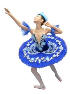 Ballet Costume Blue Bird for Child F 0060A