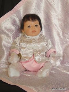 New and Retired Lee Middleton Baby Blossom 18" Asian Baby Doll