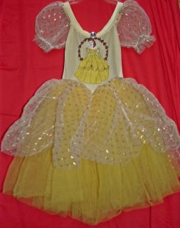 Disney Beauty Beast Belle Child Costume Size 10 12
