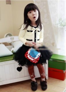 New Pretty Kids Toddlers Girls Round Collar Gauze Cake Skirt Tutu Dress AGES2 7Y