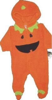 Pumpkin Halloween Costume Baby Boys Girls 1 Piece