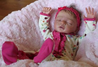 Reborn Baby Girl Doll Julietta Kit by Natali Blick Belly Plate Sole