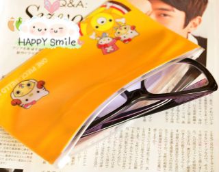 ♥ Cute Kawaii Hello Kitty Pencil Pen Glasses Mobile Phone Receipt Case Holder ♥