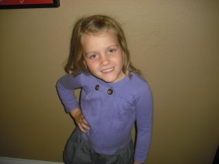Baby Gap Light Purple Wrap Cardigan Sweater Sz 4 4T