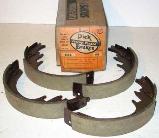 1953 1959 Chevrolet GMC New Front Rear Brake Shoes 2040
