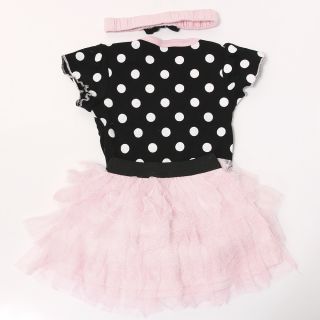 3pcs Girl Baby Newborn Romper Bodysuit Tutu Skirt Headband Set Outfit Clothes