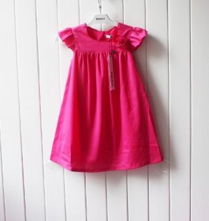 Cuties' DKNY Kids Girl Toddler Elegant Pink Dress Great for Summer Size 2 7