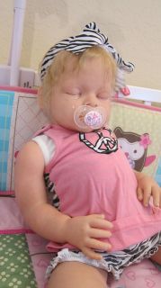 Reborn Sleeping Arianna Reva Schick Toddler Baby Doll Boy Girl Big Full Limbs
