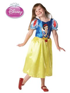 Girls Disney Princess Costume Cinderella Belle Snow White Book Week Fancy Dress