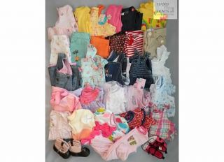 Baby Girl Spring Summer Clothing Lot Size NB 0 3 3 and 3 6 Months