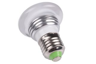 85 265V E27 3W RGB Mushroom Crystal LED Light Lamp Bulb Remote Control 16 Color