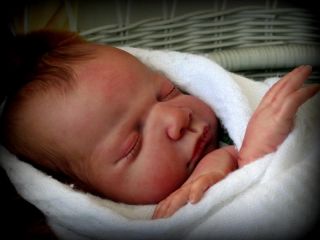 Reborn Newborn Baby Boy Prototype Rio by Debbie de Graaf Debsangelbabies