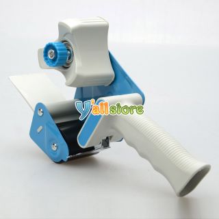 Blue 2 inch Tape Gun Dispenser Packing Packaging Cutter Hand Held
