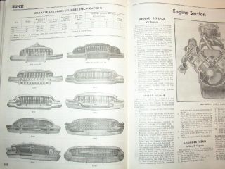 1949 1957 54 55 56 Chevy Ford Olds Cadillac Mercury Oldsmobile Buick Shop Manual