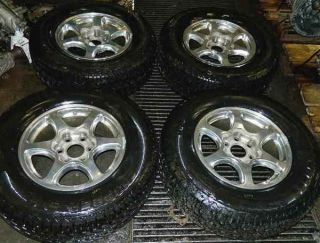 01 06 Yukon Denali 17" Alloy Wheels Rims Tires Set