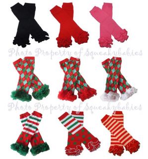 Leg Warmers 2 Wear with Squeaky Shoes Holiday Styles Toddler Baby Christmas Fun