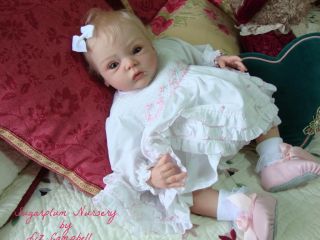 Sugarplum Nursery Reborn Fake Baby Doll Livia by Gudrun Legler Ltd Ed Sold Out