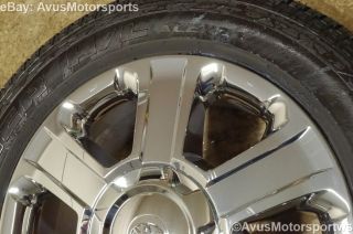 2014 Toyota Tundra 1794 20" Chrome Wheels Tires Sequoia Land Cruiser LX 470