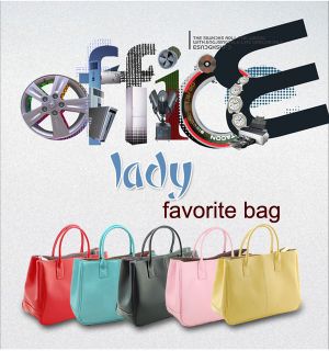 Fashion Women Girl PU Leather Korea Style Clutch Handbag Bag Totes Hobo 16colors