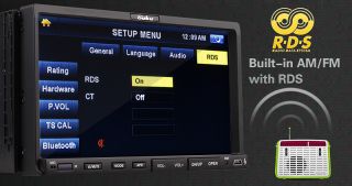 Ouku 2 DIN 7" Car DVD Player CD VCD Radio Steer Wheel Control Camera Dummy Panel