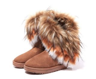 New Hot Women Autumn Winter Snow Boots Ankle Boots Warm Faux Fur Shoes 3 Colors