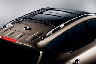 2009 2013 Nissan Murano Roof Rack Cross Bars Black Genuine Brand New