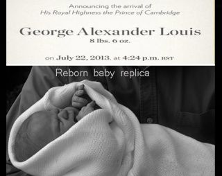 Reborn Baby Boy Replica Price George of Cambridge from Pics of The Real Prince