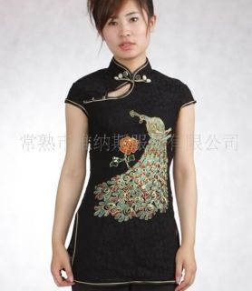 Charming Chinese Women's Tops Shirt Cheongsam Sz s XXL
