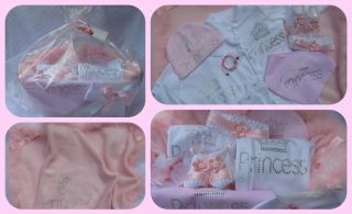 Baby Girl Princess Clothes Outfit Gift Box Set Bundle Baby Shower Gift