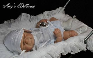 Amy's Dollhouse Lifelike Reborn Baby E Marx"Franklin" MRMH A C Tummy Plate