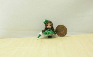OOAK Handmade Miniature Baby Doll Dollhouse Scarlett Liddle Kiddle Polymer Clay