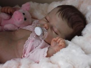 Clare's Babies Beautiful Reborn Baby Girl Doll Andi The Cradle Sold Out
