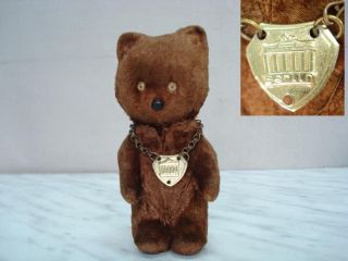 1970s Vintage German Plush Teddy Bear Berliner