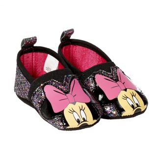 Disney Minnie Mouse Slip on Shoes Slippers Baby Crib Shoes Infant 6 9 Months