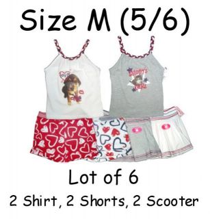 Girls Summer U Pick Lot Size Play Clothes Tank Top Shorts Skorts Set Outfit