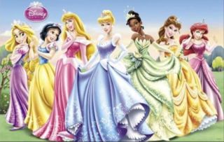 Disney Princess Ariel Belle Rapunzel Arm Floats Swim Ring Set of 2