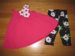 Bonnie Baby Dress with Legging for Baby Girl Size 18 or 24 Months NWT