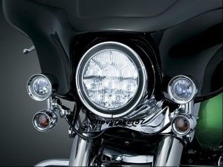 7" LED Motorcycle H4 Headlight HID Super Bright White Headlamp Light Bulb New