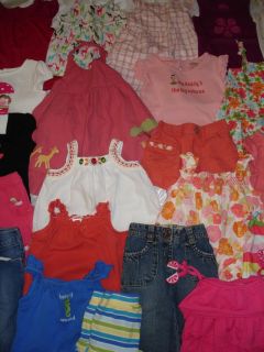 Huge Lot Baby Girls Clothes Sz 6 12 Months Spring Summer Mostly Gymboree