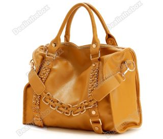 2011 Newest Stylish Retro PU Leather Handbag Handbags Ladies Purses Shoulder Bag
