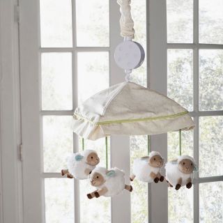 Kids Line Grow Together Baby Crib Counting Sheep Toy Musical Mobile