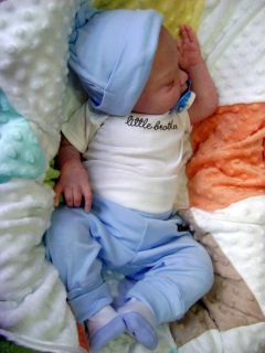 Adorable Newborn Reborn Baby Doll Boy Grace Sculpt by Tina Kewy 259 500