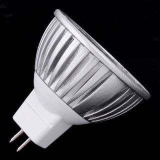 3 x 1W MR16 GU5 3 12V LED White Spot Light Lamp Bulb