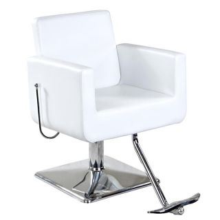 New White European Reclining Salon Styling Chair SC 32W